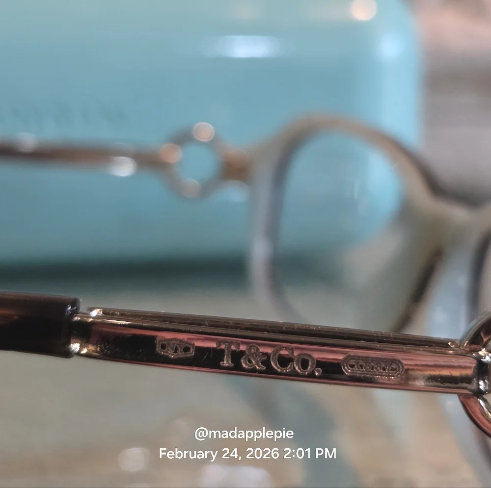 Tiffany & Company TF 2066 Eyeglass Frames Only Demo Lenses Luxury Designer #172